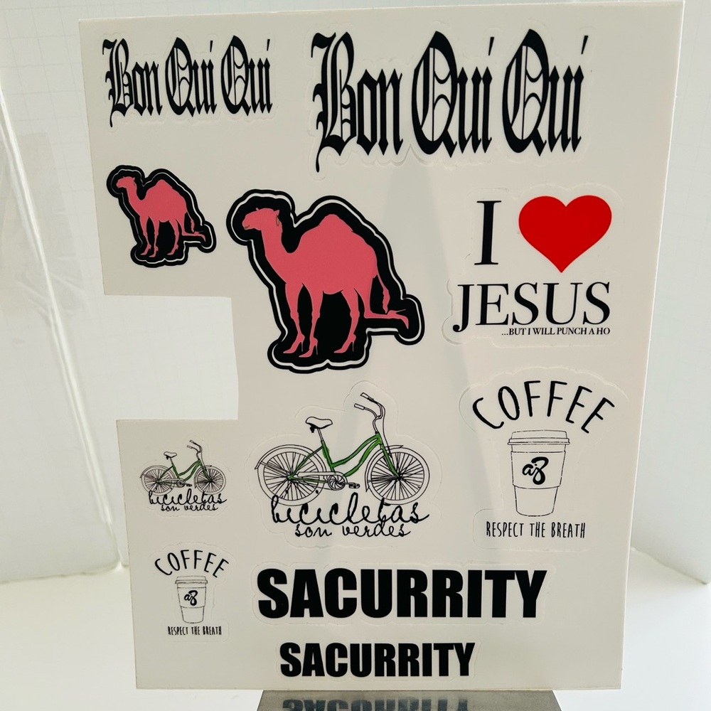 Anjelah Johnson-Reyes Live Concert Stickers (11 stickers)